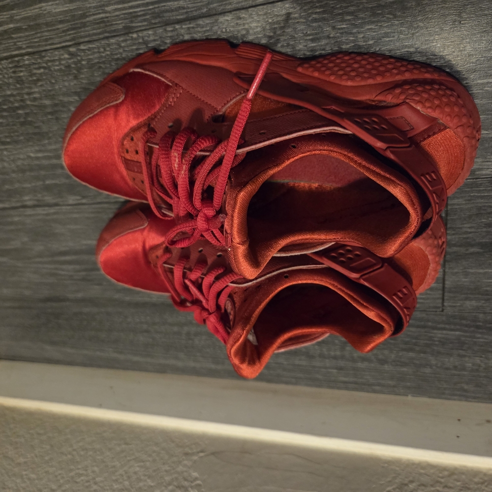 Bold Red Sneakers